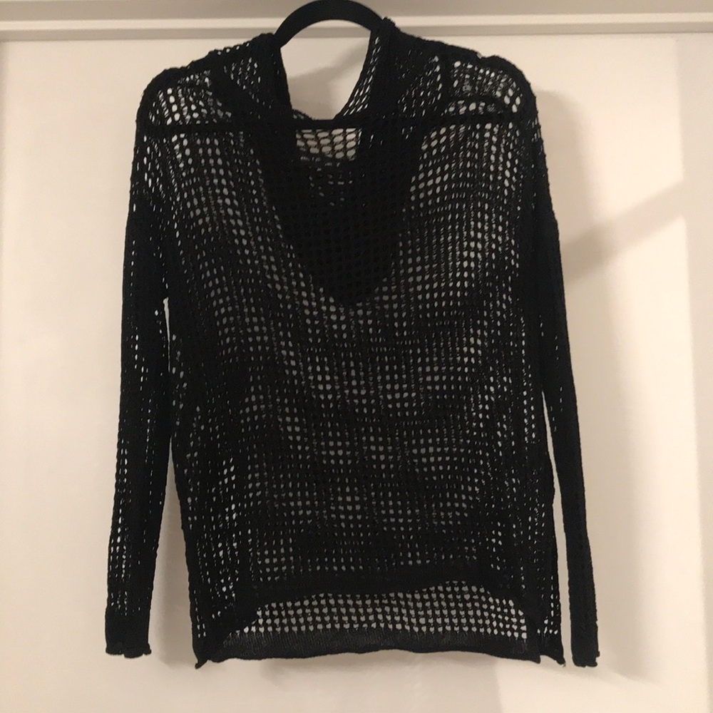 Loose Knit Rocker Hoodie